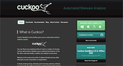 Desktop Screenshot of cuckoosandbox.org
